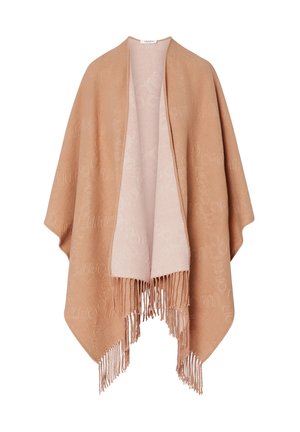 LIU JO, PONCHO EMBOSSED - Poncho - cammello