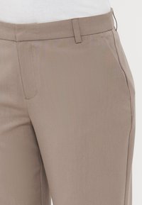 Gina Tricot Tall RELAXED TROUSERS - Trousers - taupe