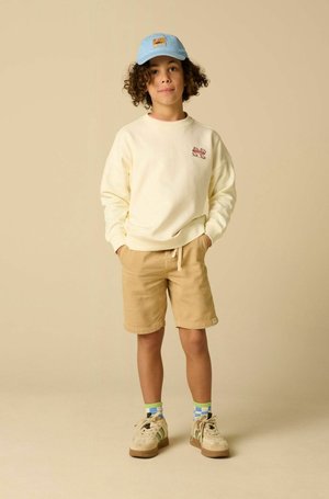 Sissy-Boy, SISSY-BOY SHORTS MIT FISCHGRÄTENMUSTER - Short - light-brown