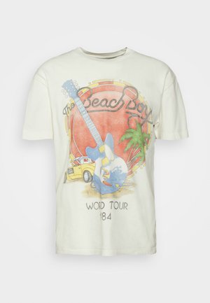 RELAXED SUMMER MUSIC LICENSING UNISEX - Print T-shirt - white