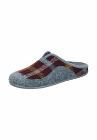 Manitu Slippers - bordeaux grau