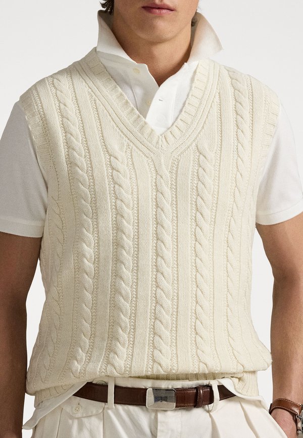 WIMBLEDON CASHMERE BLEND SWEATER VEST - Jumper4