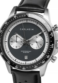 Carlheim RACING AKSEL 40MM RACING  - Cronógrafo - silver coloured and grey coloured black