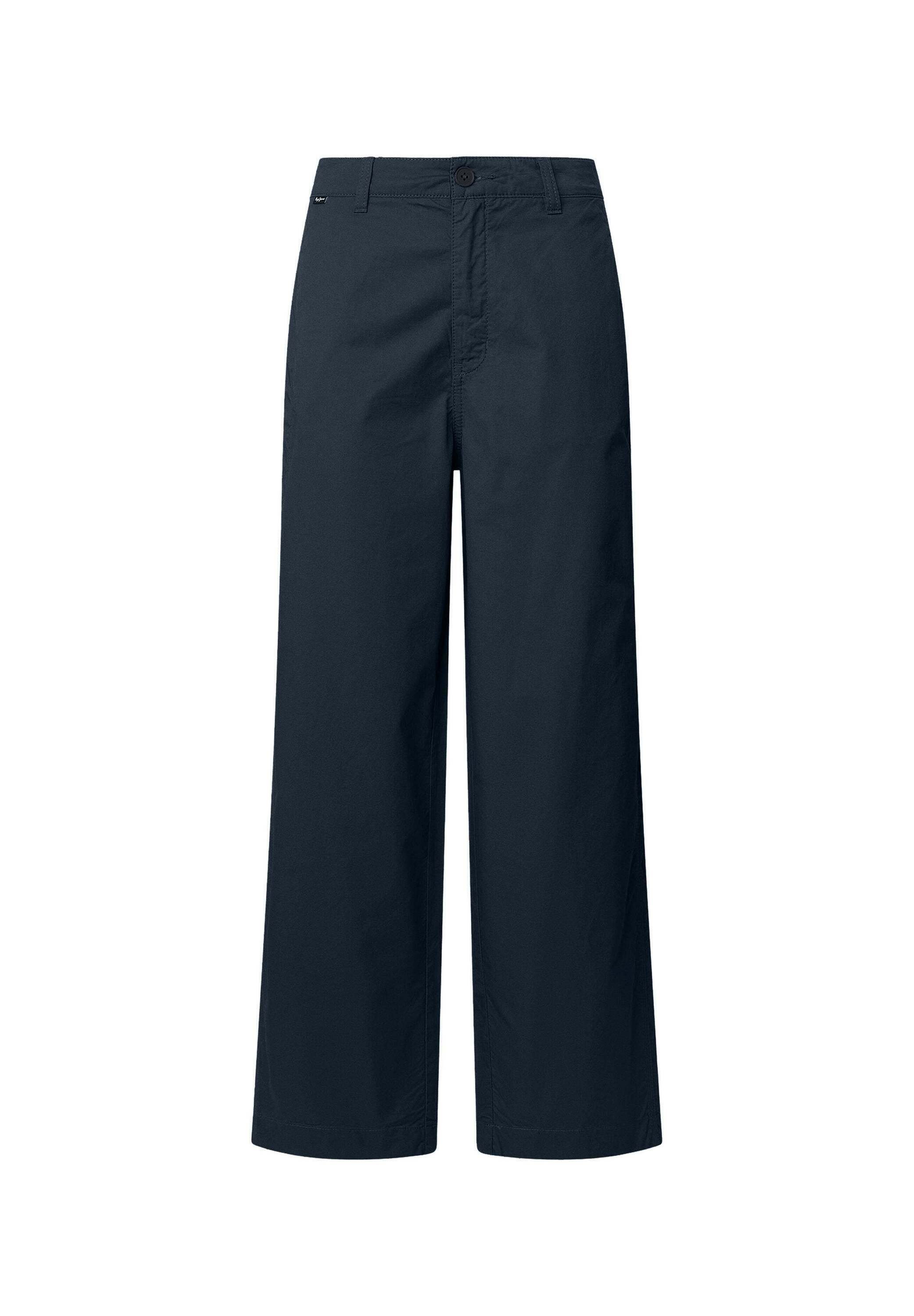 Pantalon Business JAKES Chic Modèle GINA Taille 38 Bleu Avec Ceinture Textile - Très Bon état