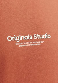 Jack & Jones JORVESTERBRO CREW NECK - Ikdienas džemperis - ginger