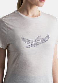 icebreaker MERINO 150 LIGHT WEIGHT TECH LITE III  GRAPHIC - T-shirts print - NATURAL