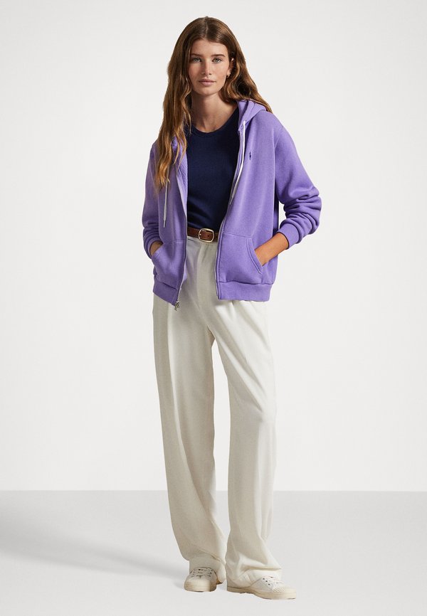 FLEECE FULL ZIP HOODIE - Zip-up sweatshirt - hyacinth4