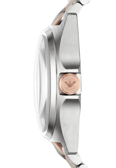 Emporio Armani Uhr - silver-coloured/rose