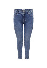 CARPOWER MID UP - Jeans Skinny Fit - medium blue denim