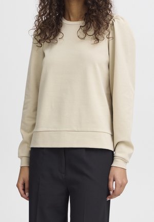 Sweatshirt - beige