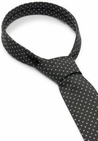 BOSS Cravate - dark grey nine