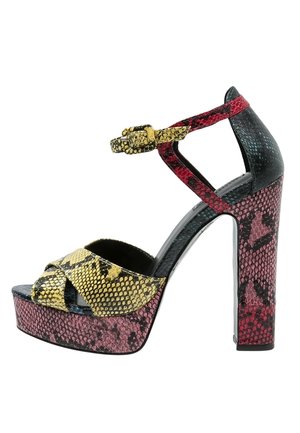 Sandalen met hoge hak - multi-coloured