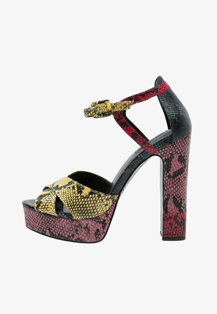 Topshop High Heel Sandalette - multi-coloured
