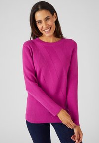 Damart JEU DE FANTAISIE - Maglione - fuchsia