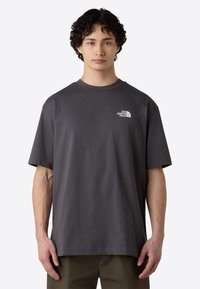 The North Face Print T-shirt - anthracite grey white d