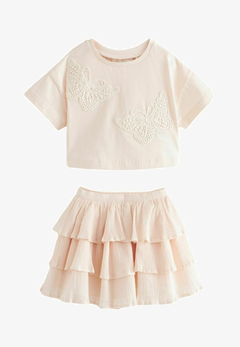 Next SET - REGULAR FIT - A-linjekjol - cream