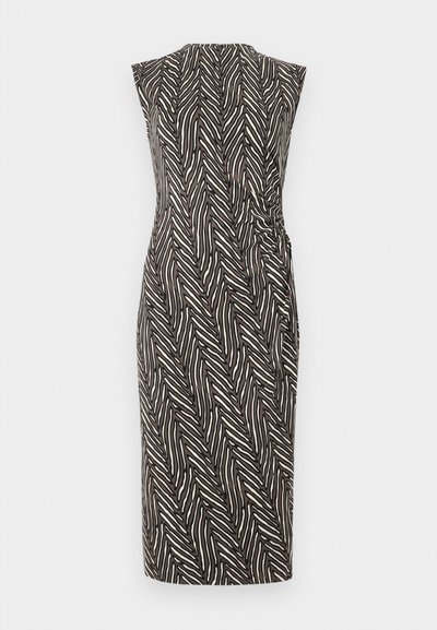Diane von Furstenberg DARRIUS DRESS - Žerzejové šaty - black