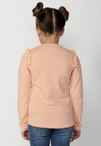 Koroshi Top s dlhým rukávom - salmon