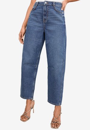 Friends Like These BARREL - Blugi loose fit - mid blue