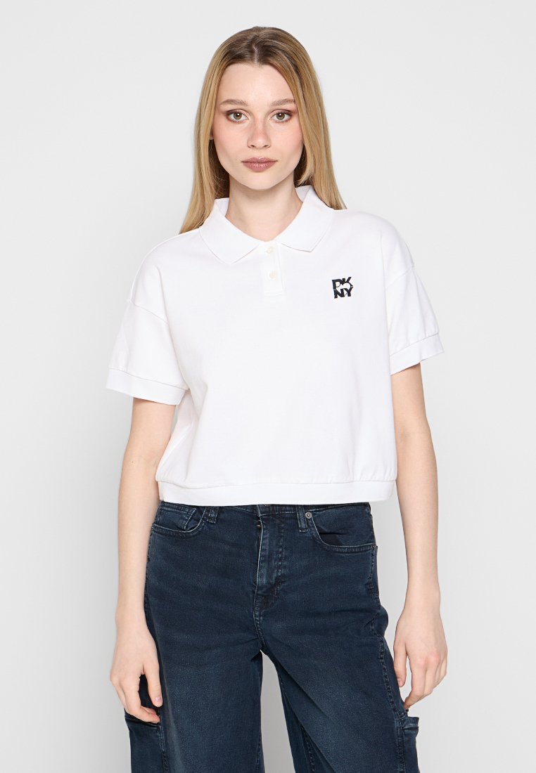 DKNY Poloshirt wit DKNY Poloshirt wit
