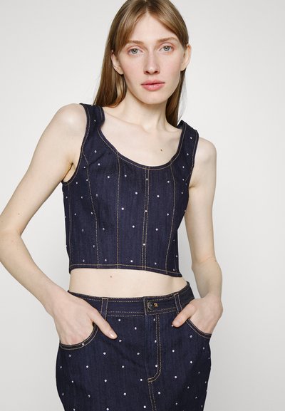 Cinq à Sept ORA BUSTIER - Μπλούζα - indigo