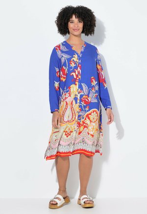 Angel of Style ALLOVER PATTERN LONG SLEEVES - Day dress - dark blue