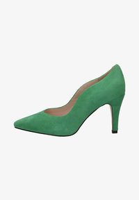 Vybráno, green suede
