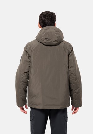 TEXTOR UTILITY M - Winter jacket - cold coffee