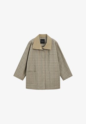 Massimo Dutti, - Krótki płaszcz