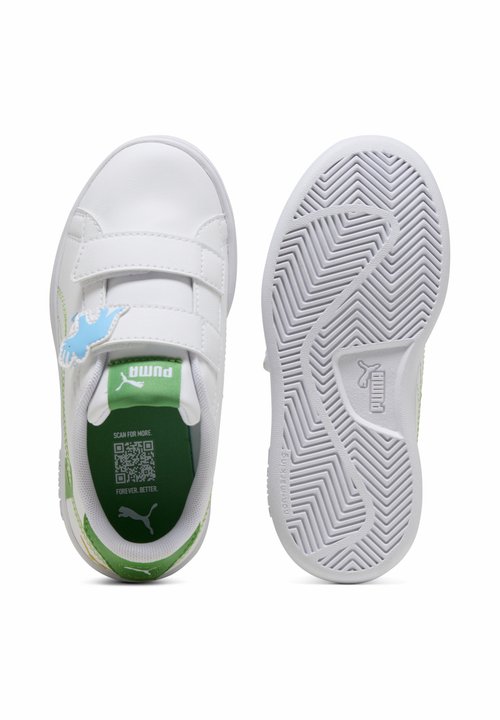PUMA SMASH 3.0 DINO - Trainers - white-green fruit-vibrant blue — foto 3