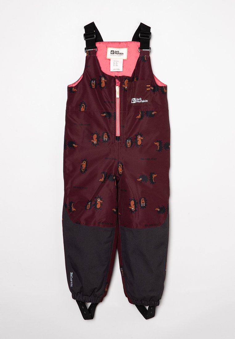 Jack Wolfskin Skibroek bordeauxrood