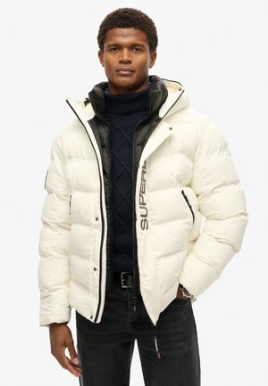 GRAPHIC PUFFER  - Winter jacket - off white