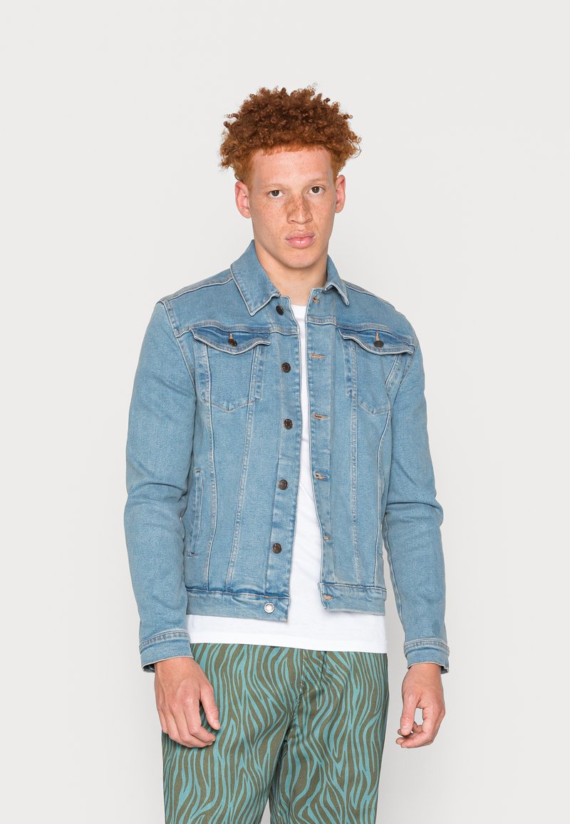 Denim Project KASH JACKET - Džinsinis švarkelis - mid blue