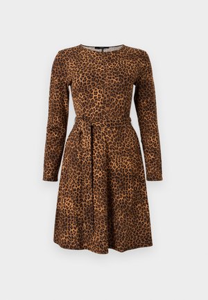 SAVANA - Obleka iz džersija - cammello