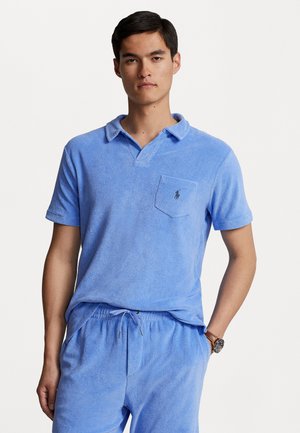 CUSTOM FIT TERRY POLO SHIRT - Polo shirt - harbor island blue