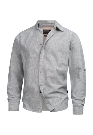 INDICODE JEANS LANGARM BRAN - Overhemd - dk denim