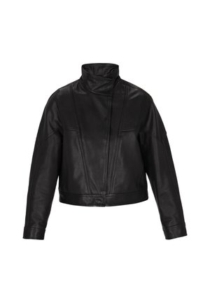 DreiMaster Leren jas - black