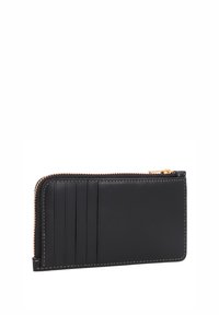 COACH NEW YORK ZIP CARD CASE - Piniginė - black