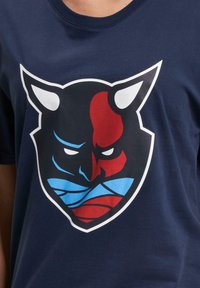 DEF HAMBURG SEA DEVILS ICONIC - T-shirts med print - navy