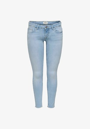 ONLY, SLIM FIT JEANS ONLCORAL LOW WAIST SKINNY FIT ANKLE LENGTH JEANS - Testhezálló fazon - light blue denim