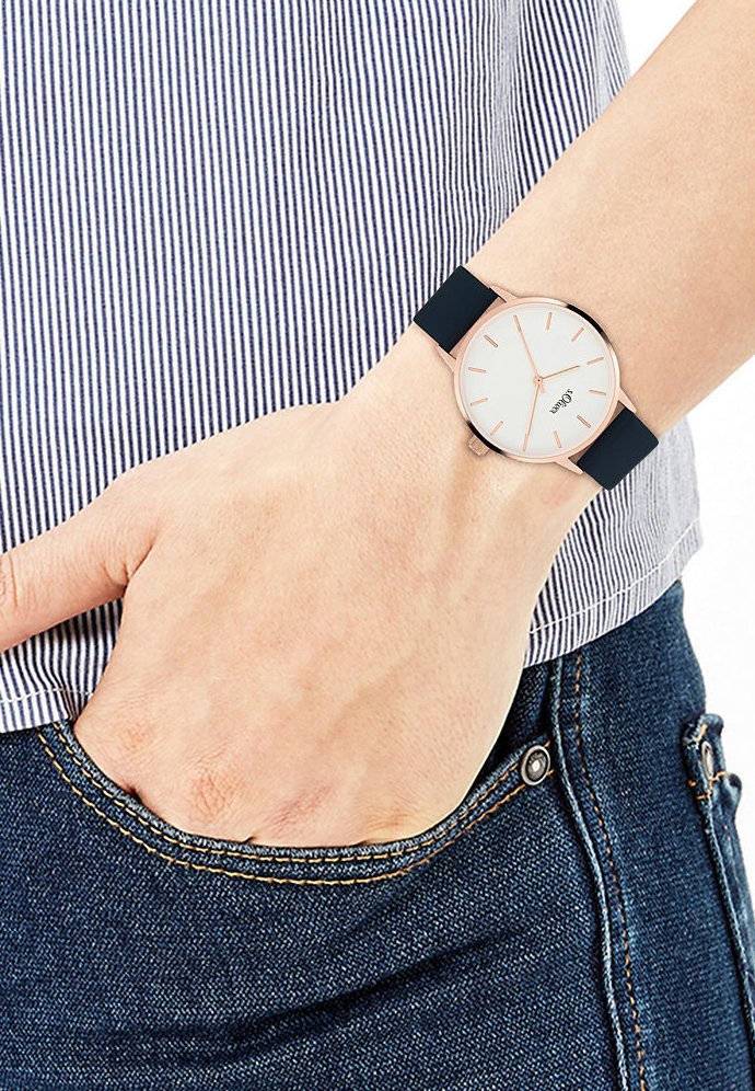 s.Oliver S.OLIVER DAMEN-UHREN ANALOG QUARZ - Horloge - blau/Blauw -  Zalando.nl