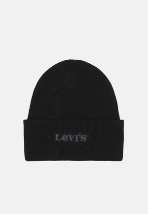 MODERN VINTAGE LOGO BEANIE UNISEX - Čepice - regular black
