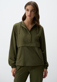 Sweat à capuche - khaki