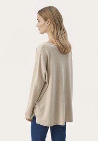 Part Two TILA - Jumper - whitecap melange