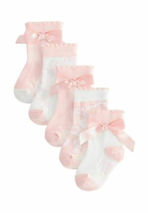 Baker by Ted Baker 5 PACK BRANDED - Calcetines - pink bow