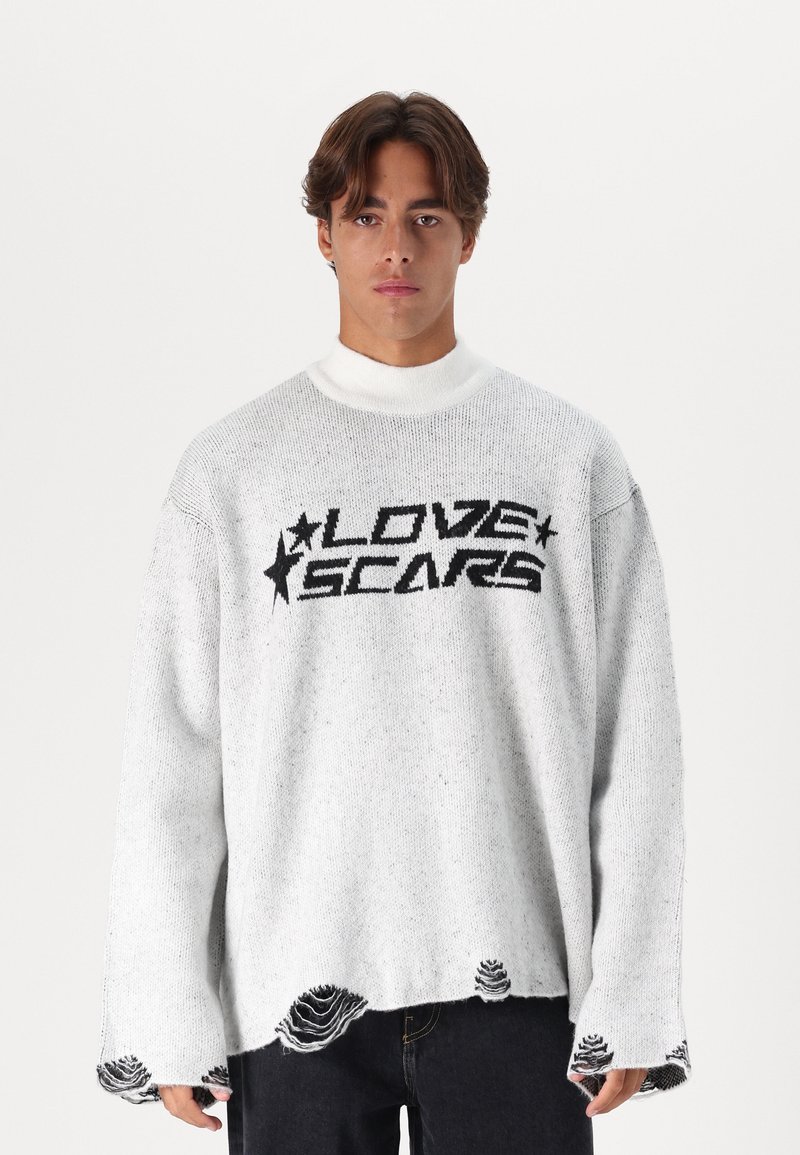 Love Scars BASIC UNISEX - Camisola - off white