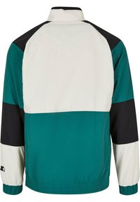 Starter RETRO  - Poletna jakna - palewhite darkfreshgreen black