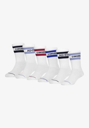 WORDMARK CREW UNISEX 6 PACK  - Chaussettes - white