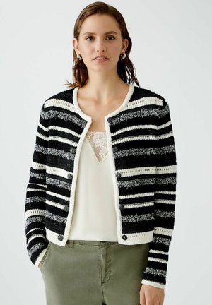 Oui, Cardigan - white black