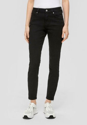 ANKLE SADIE MID RISE - Džíny Slim Fit - schwarz